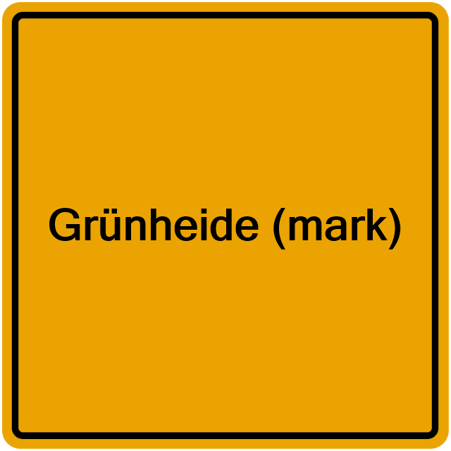 Einwohnermeldeamt24 Grünheide (mark)